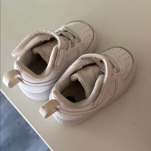 Nike Cream Chunky Sneakers Modern Design